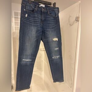Banana Republic Skinny Ankle Jean with Rips